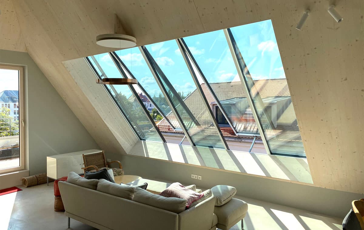 GLASOLUX Panoramafenster für den grandiosen Ausblick | GLASOLUX panoramic windows for the grandiose view