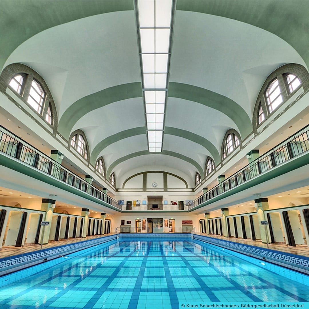 Münster-Therme Düsseldorf. Foto: Klaus Schachtschneider/ Bädergesellschaft Düsseldorf