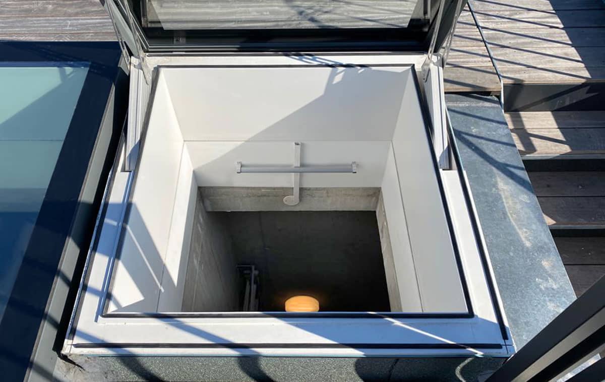 ACCESS Ausstiegsfenster für das Flachdach.